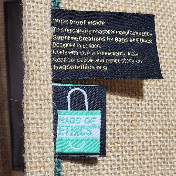 The Queen's Green Canopy Platinum Jubilee 2022 Bag of Ethics Tote - Picture 9 of 13
